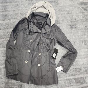 Hurley Women's Gray Hooded Jacket